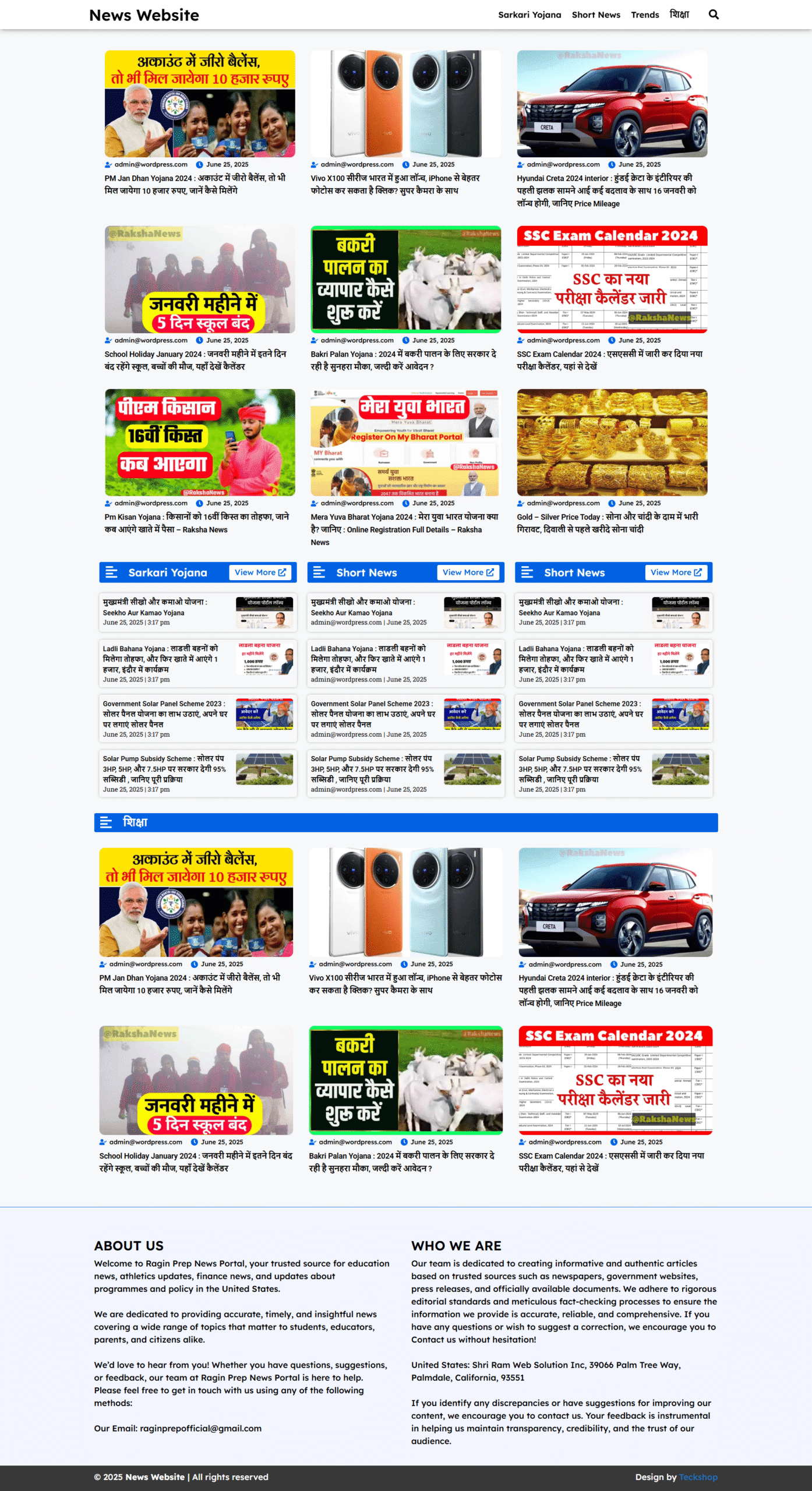 AdSense-Ready Blog Website Template built with GeneratePress