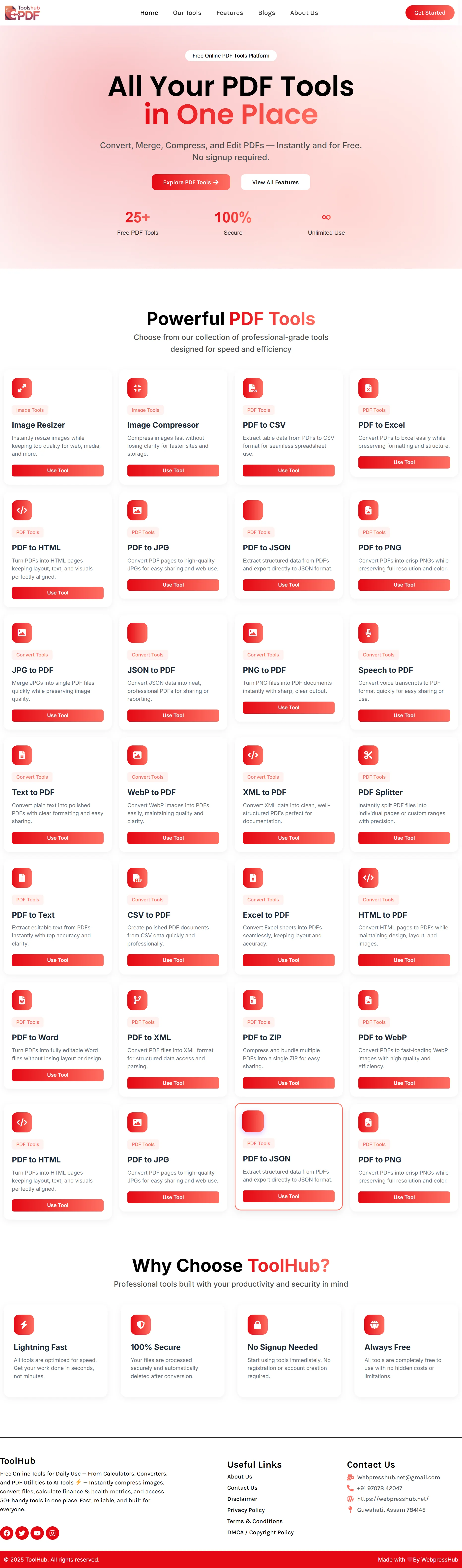 AdSense Ready 25+ PDF Tools Website in WordPress Using GeneratePress ( With Resale Rights )